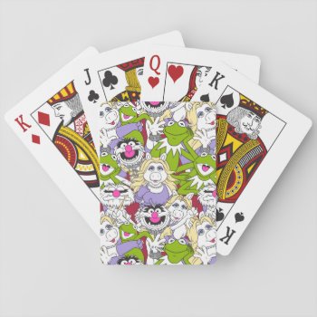 The Muppets | Oversized Pattern Playing Cards by muppets at Zazzle