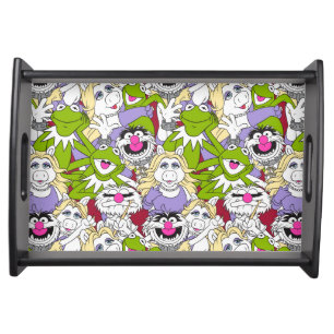 The Muppets   Oversized Pattern Serving Tray