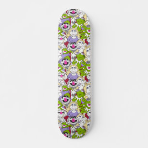 The Muppets   Oversized Pattern Skateboard