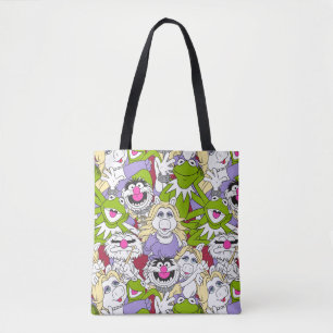The Muppets   Oversized Pattern Tote Bag