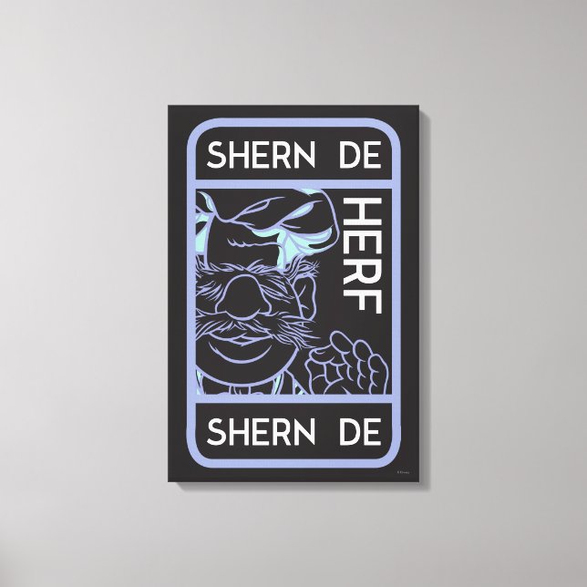 The Muppets | Shern De Herf Canvas Print (Front)