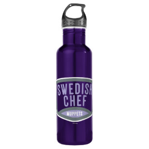 The Muppets   Swedish Chef Stainless Steel Water Bottle