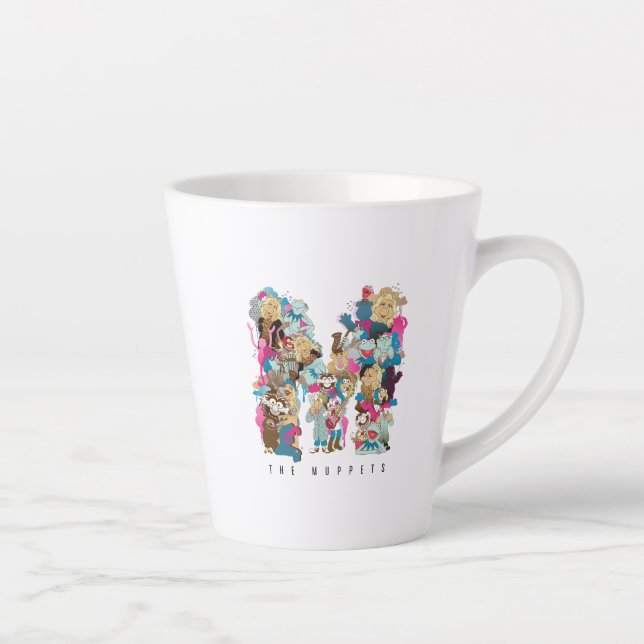 The Muppets | The Muppets Monogram 2 Latte Mug (Right)
