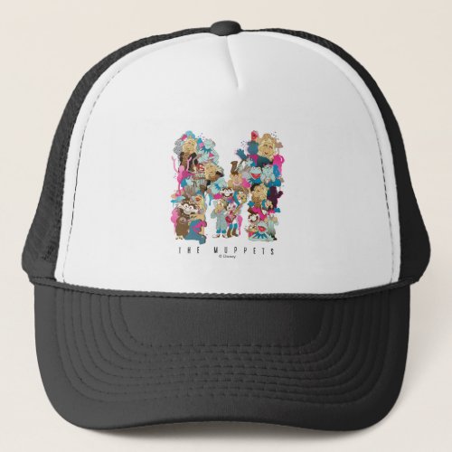 The Muppets  The Muppets Monogram 2 Trucker Hat