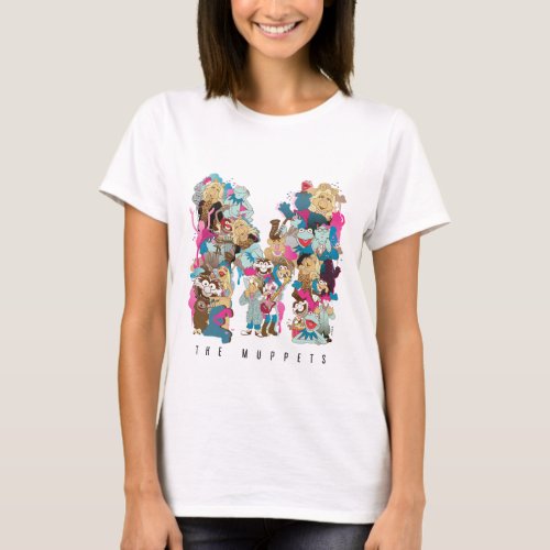 The Muppets  The Muppets Monogram 3 T_Shirt