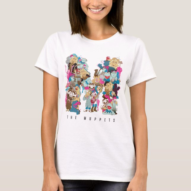 The Muppets | The Muppets Monogram 3 T-Shirt (Front)
