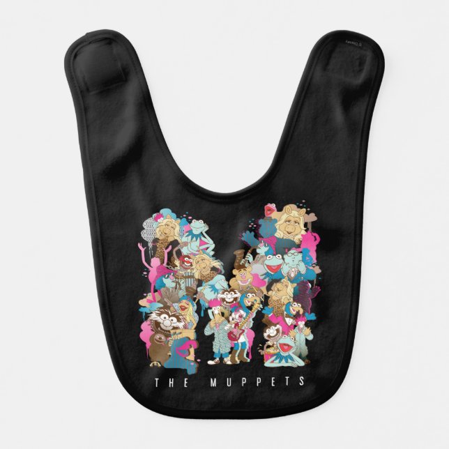 The Muppets | The Muppets Monogram Bib (Front)