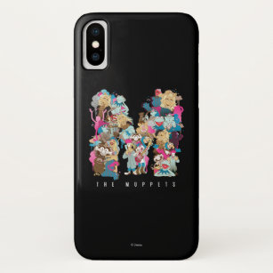 The Muppets   The Muppets Monogram iPhone X Case