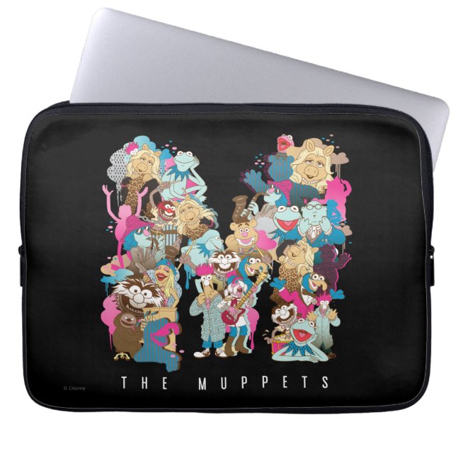 The Muppets | The Muppets Monogram Laptop Sleeve (Front)
