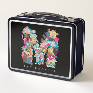 The Muppets   The Muppets Monogram Metal Lunch Box