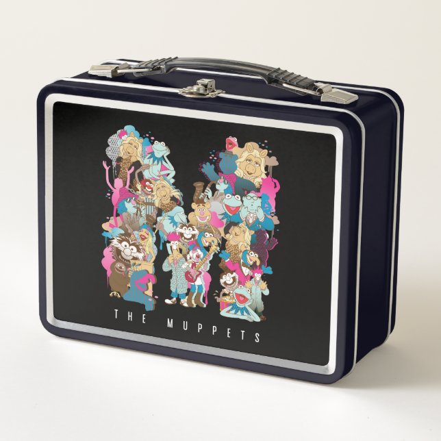 The Muppets | The Muppets Monogram Metal Lunch Box (Front)