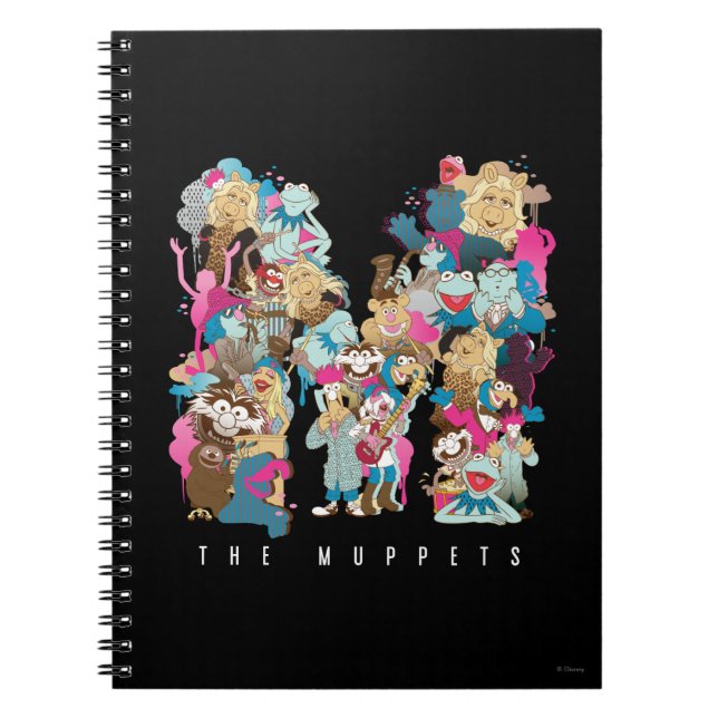 The Muppets | The Muppets Monogram Notebook (Front)
