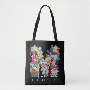 The Muppets   The Muppets Monogram Tote Bag