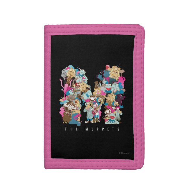 The Muppets | The Muppets Monogram Tri-fold Wallet (Front Vertical)