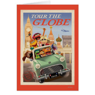 The Muppets Tour the Globe Cards