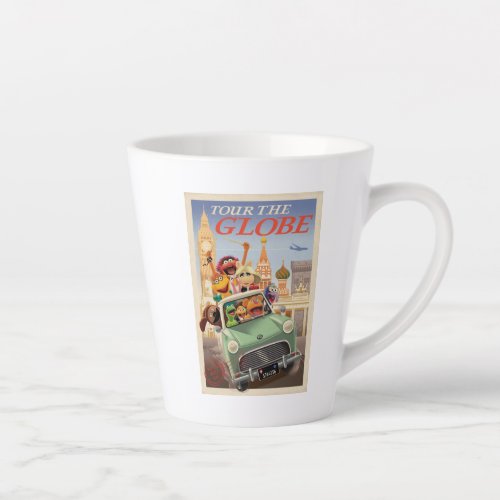 The Muppets Tour the Globe Latte Mug