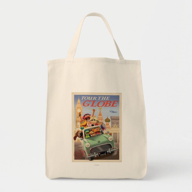 The Muppets Tour the Globe Tote Bag (Front)