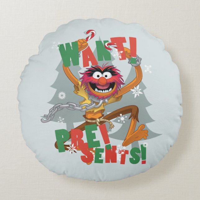 The Muppets | Want Presents Round Pillow (Front)