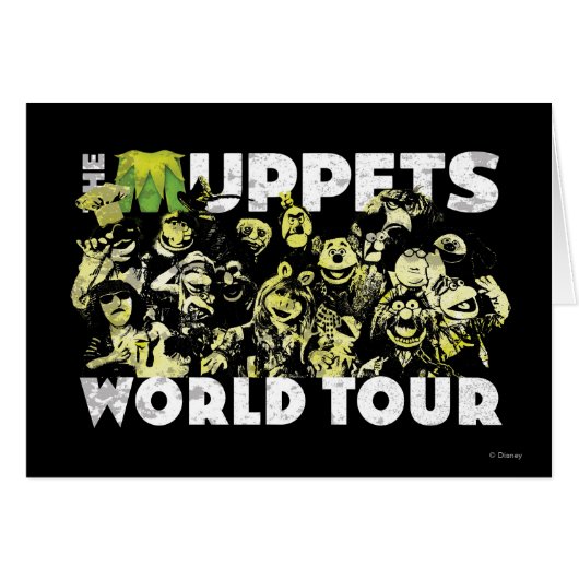 The Muppets World Tour Cards (Front Horizontal)