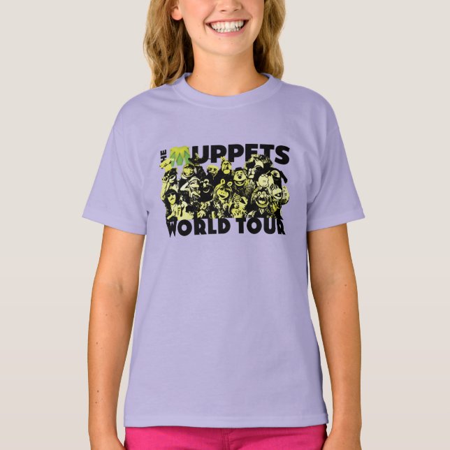 The Muppets World Tour - Light T-Shirt (Front)