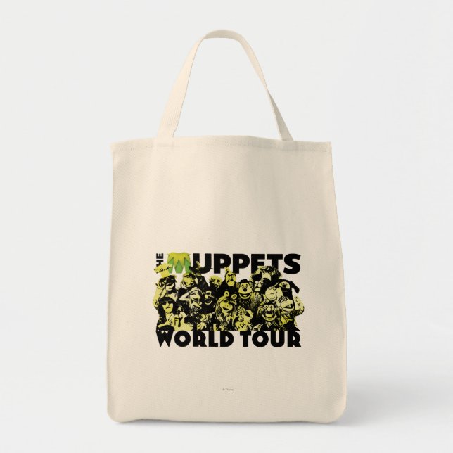 The Muppets World Tour - Light Tote Bag (Front)