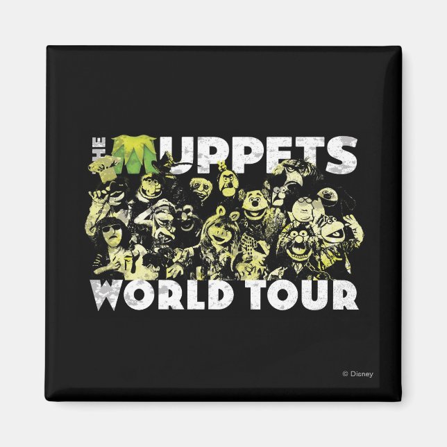 The Muppets World Tour Magnet (Front)