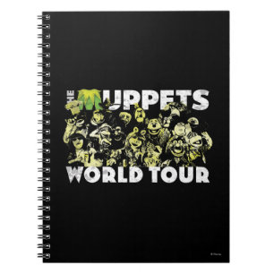 The Muppets World Tour Notebook