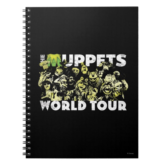 The Muppets World Tour Notebook (Front)