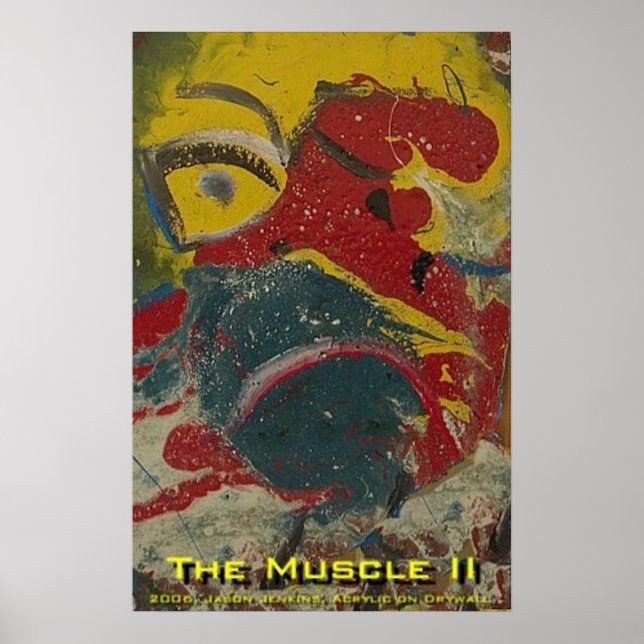 THE MUSCLE II POSTER (Front)