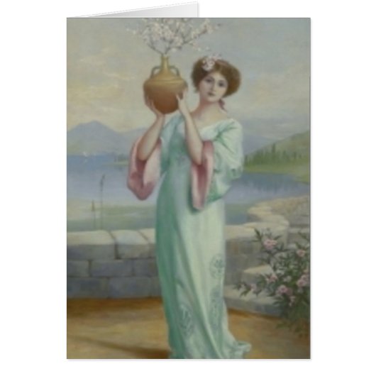 The Muse of Spring Cards (Front)