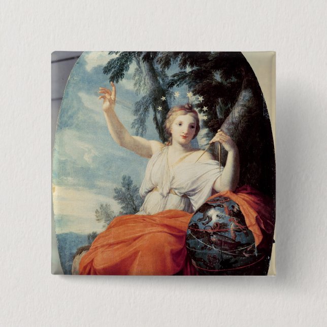 The Muse Urania, 1646-47 Button (Front)