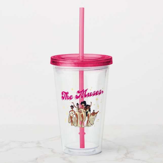 The Muses Acrylic Tumbler (Front)