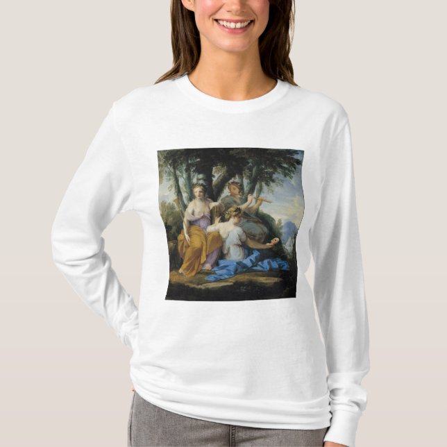 The Muses, Clio, Euterpe and Thalia, c.1652-55 T-Shirt (Front)
