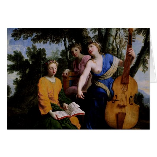 The Muses Melpomene, Erato and Polymnia, 1652-55 (Front Horizontal)