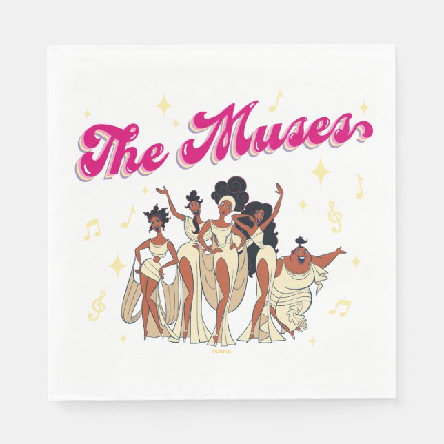 The Muses Napkins (Front)