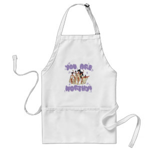 The Muses - You Are Worthy Adult Apron