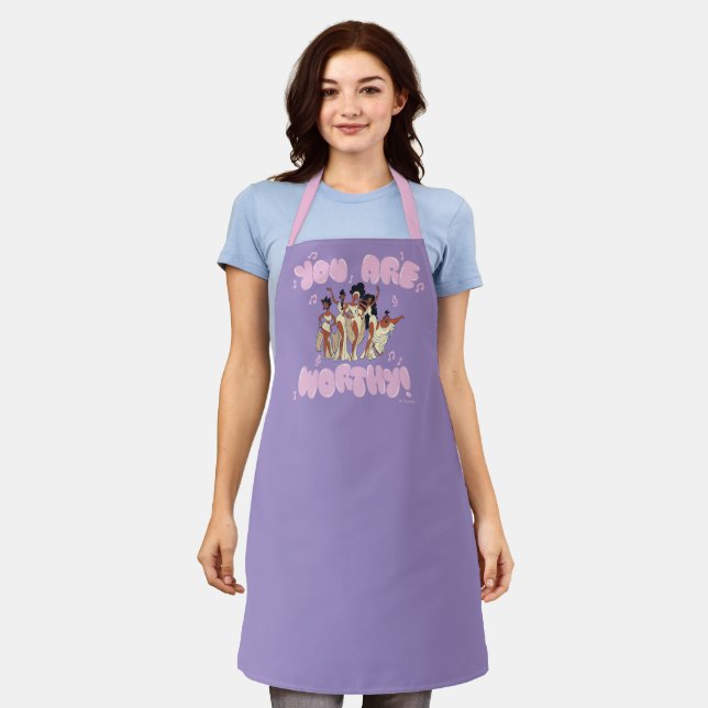 The Muses - You Are Worthy Apron (Worn)
