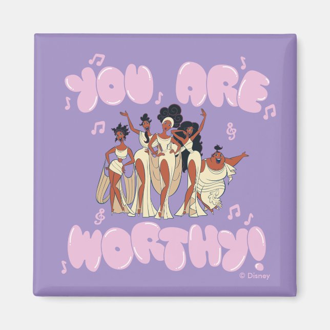 The Muses - You Are Worthy Magnet (Front)
