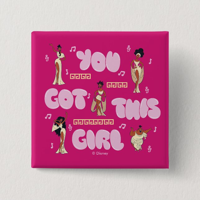 The Muses - You Got This Girl Button (Front)