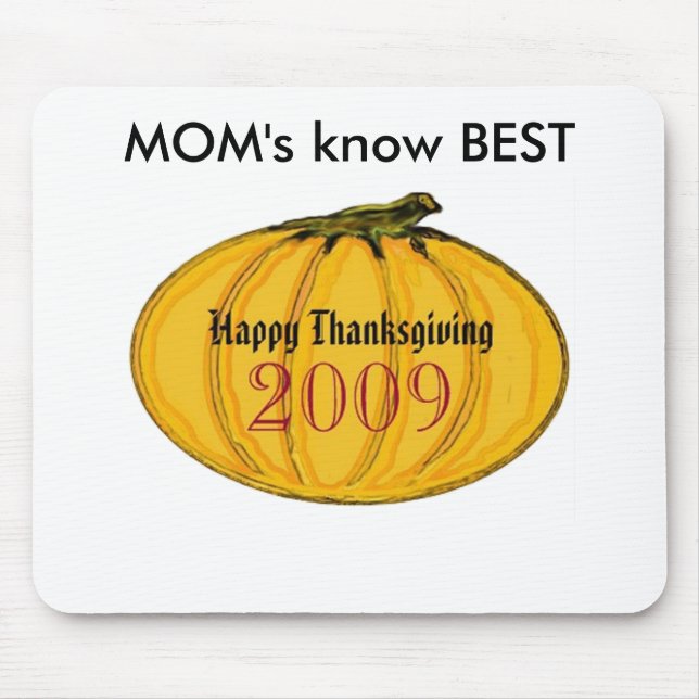 The MUSEUM Artist Series by jGibney Thanksgiving2 Mouse Pad (Front)