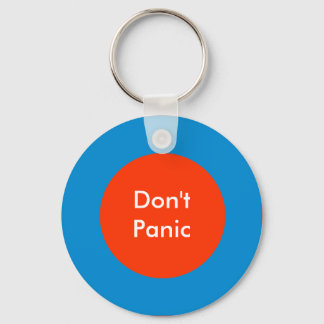The MUSEUM Artist Series Don't Panic Keychain