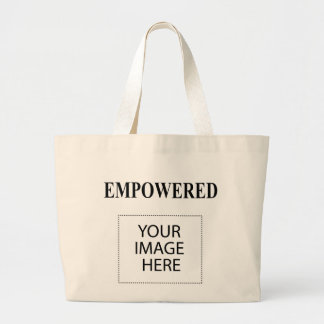 The MUSEUM Artist Series EMPOWERED MOMs Are Happy Large Tote Bag