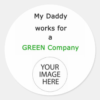 The MUSEUM Artist Series gibsphotoart My Daddy Gre Classic Round Sticker