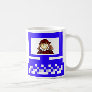 The MUSEUM Artist Series Images Computer StrawGirl Coffee Mug