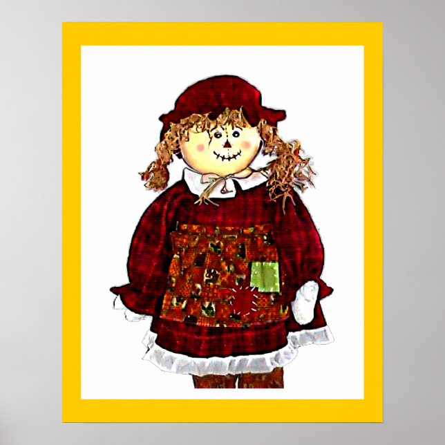 The MUSEUM Artist Series Images Computer StrawGirl Poster (Front)