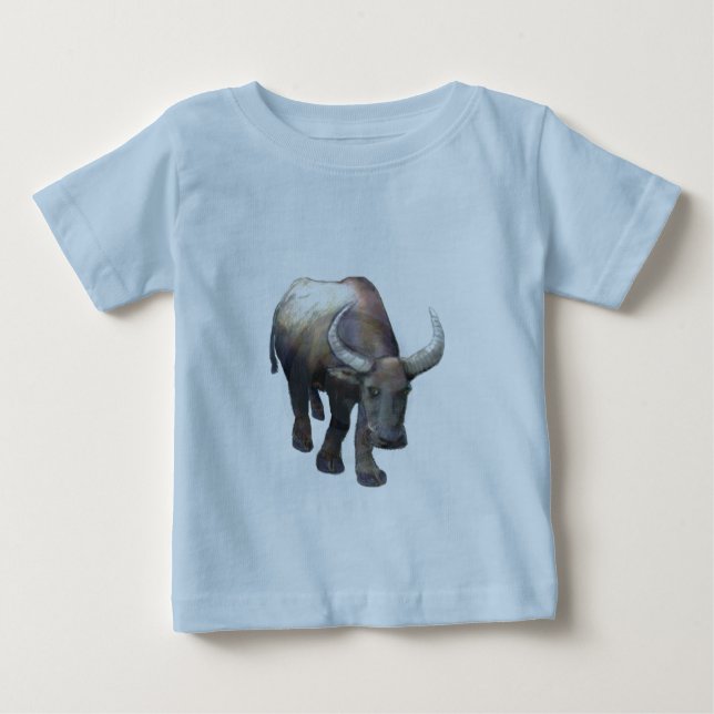 The Museum Artist Series jGibney Buffalo/Camel Baby T-Shirt (Front)