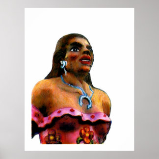 The MUSEUM Artist Series jGibney Dancer Woman Poster