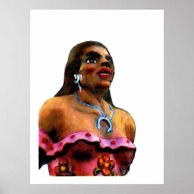 The MUSEUM Artist Series jGibney Dancer Woman Poster (Front)