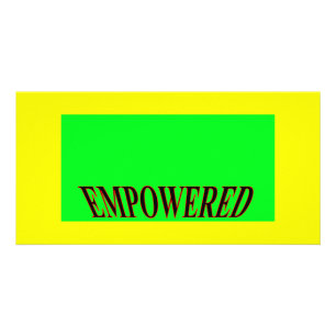 The MUSEUM Artist Series jGibney Happy Empowered Card