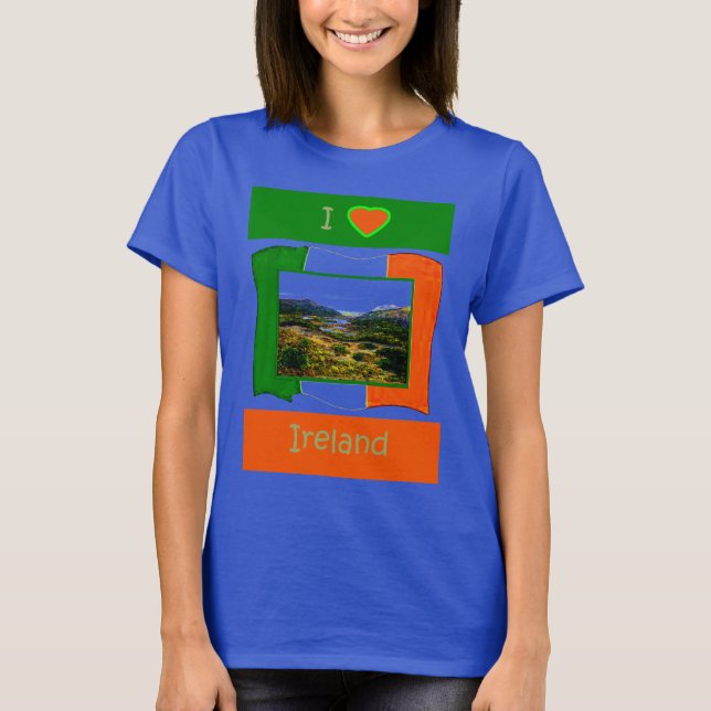 The MUSEUM Artist Series jGibney I Love Ireland T-Shirt (Front)